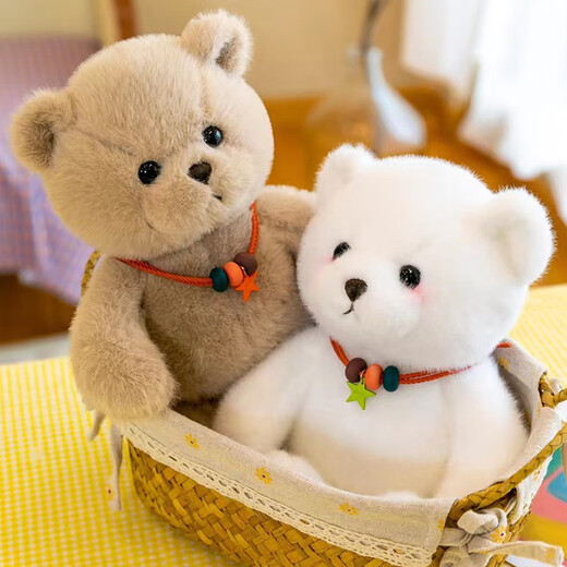 Weltston Teddy Bear Puppe Plüsch Spielzeugpuppe Kissen Kinder Geburtstagsgeschenke Mädchen Mädchen Lucky Bär