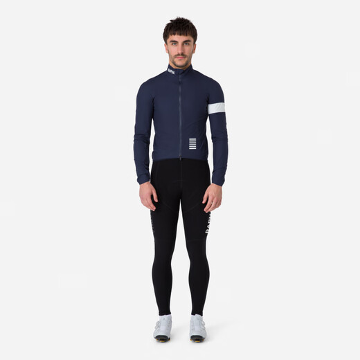 Rapha offizieller Herren-Pro-Team-Wettbewerb Gore-Tex Windfest wasserdichte und luftdurchlässige Radfahrerjacke grau-blau m