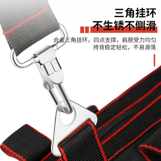 Delixi upgrade tool bag, durable, multi-functional repair canvas electrician special storage bag, men's thickened tool bag