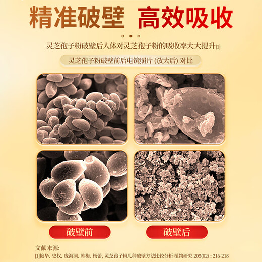 亨博士破壁灵芝孢子粉胶囊中老年男女增强免疫力术后营养品成人探病礼物 1盒【保健品送长辈】