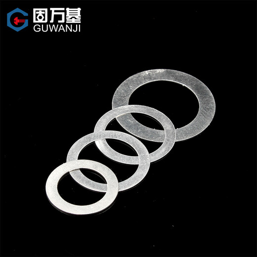 GUWANJI GUWANJI 304 stainless steel ultra-thin washer metal gasket shaft gap flat washer adjustment washer national standard 304 ultra-thin flat washer M3*5*0.1 100 pieces