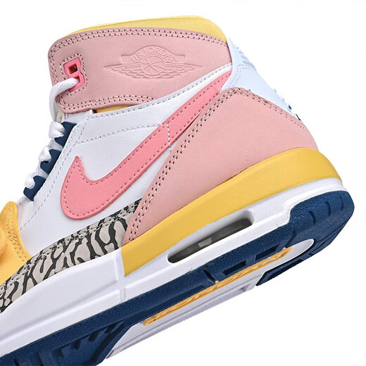 Nike (Nike) Damenschuhe Air Jordan (GS) AJ312 Frauen Neujahrs-Casual High-Top-Basketballschuhe FD9909-161 Pink White 38