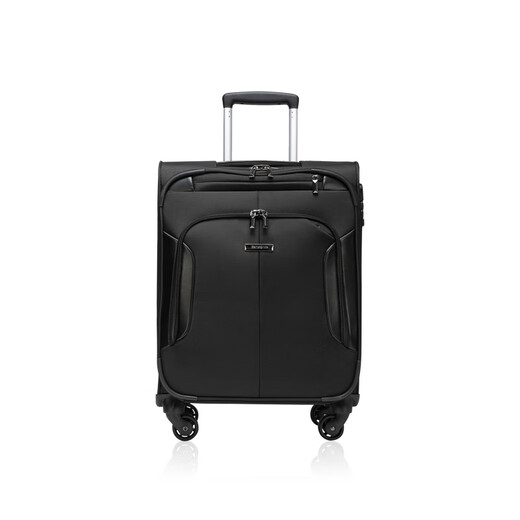 Samsonite Suitcase 20-дюймовый троллейбусный корпус Business Travel Большой мощность мягкая коробка проезд BP0 Черный флажок