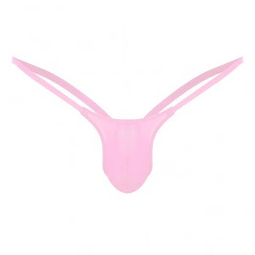 Love Ruru multi-color men's thongs, sexy men's sexy pure underwear, transparent briefs, sexy young men blue XL