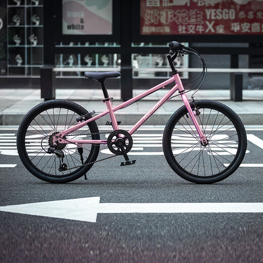 Touareg OCC ultra-light bicycle for children 6-12 years old girls bicycle primary school students New Year's Day gift Hummingbird 20-inch powder