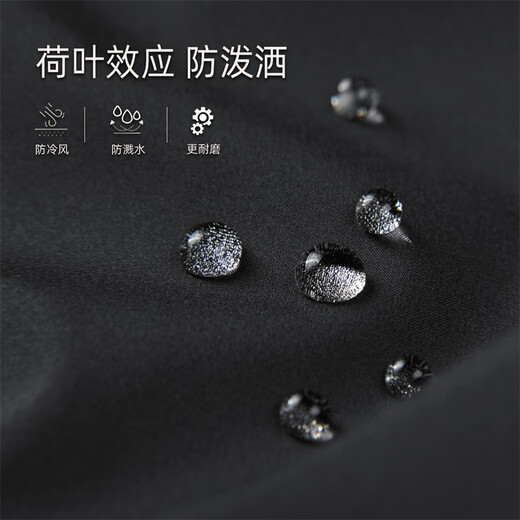 Mark Huafei Simple Baseball Collar Men's Jacket 2025 Autumn New Heavy Industry Embroidered Pilot Commuting Casual Jacket Black-Regular 2XL/185