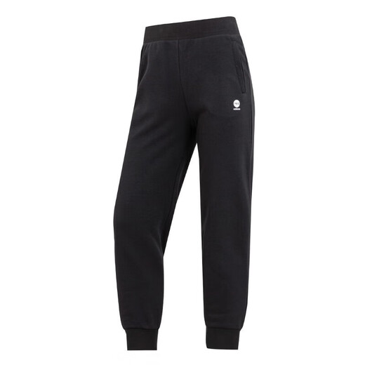 阿迪达斯 （adidas）女裤子2025春季新款运动裤跑步出行舒适休闲裤子收口小脚长裤 IA5009黑色 S