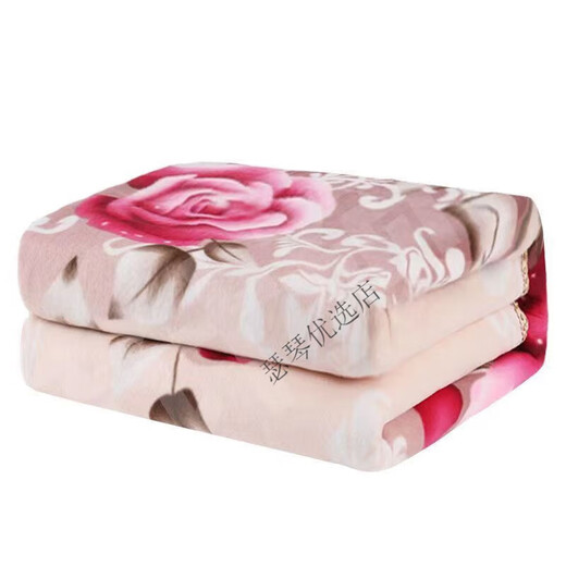 Hongdou (HONG DOU) Hongdou electric blanket double electric blanket single three-person home student dormitory 2023 new electric mattress (high and low temperature adjustment) thickened blanket type operation 70x150cm