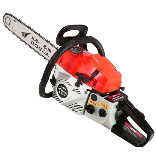 Wuyang Honda gasoline saw imported from Germany high-power four-stroke pure gasoline chain saw gasoline saw felling saw tree felling motorcycle saw four-stroke pure gasoline red 2 imported chains + gifts