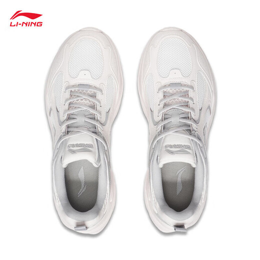 Li Ning running shoes mesh breathable retro dad shoes men's cloud technology flick thick-soled sports shoes ARLS013