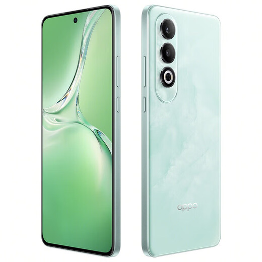 OPPO K12 5G, 100 Вт, флэш-зарядка, 5500 мАч, сверхдлительное время автономной работы, флагманское ядро ​​Snapdragon 7 третьего поколения, прямой экран, новая камера, игровой телефон с искусственным интеллектом, oppok12, конденсированный зеленый цвет, 丨K12x (Snapdragon 695), 12 ГБ + 256 ГБ