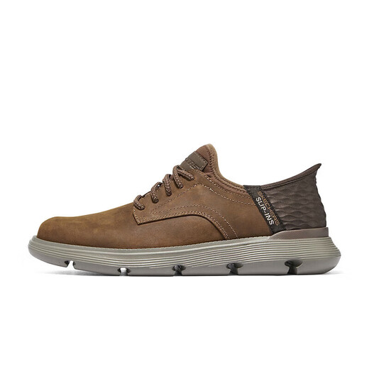 Skechers flash wear shoes men's shoes summer thin casual business shoes soft sole pedal derby shoes comfortable work shoes 205046