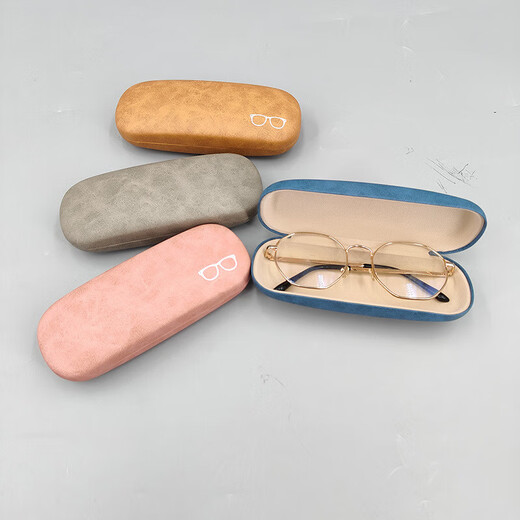 Gafas caja de ciervos Cabeza de asta hombres y mujeres Estudiantes frescos Retro Imitación simple Gasas de hierro Box tendencia de moda