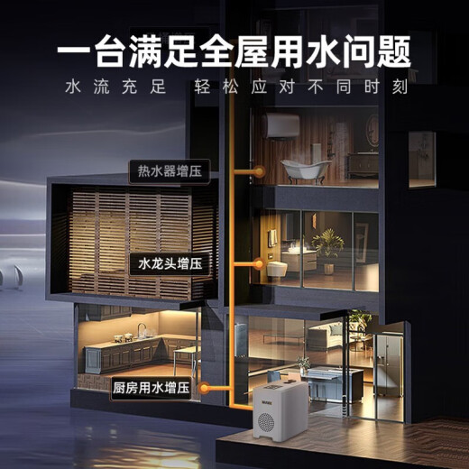 欧莱德（OULAIDE）变频泵增压泵家用全自动自吸泵全屋热水器自来水智能马桶加压泵 880w智能全屋自吸变频泵