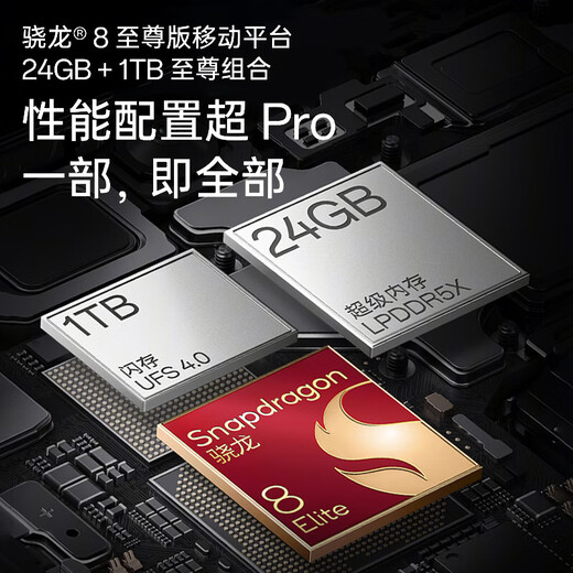 一加13 国家补贴 高通骁龙8至尊版 6000mAh 冰川电池 AI智能游戏手机 旗舰影像性能5G手机 黑曜秘境 24GB+1T 官方标配