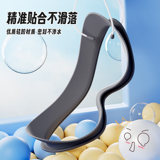 Li-NING (LI-NING) children's large-frame swimming goggles for boys and girls waterproof and anti-fog swimming goggles professional high-definition diving goggles 5346 navy green