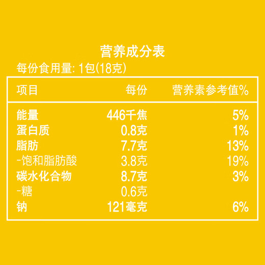 乐事（Lay's）薯条 原味18g*5包 90g 百事食品 休闲零食 真脆薯条