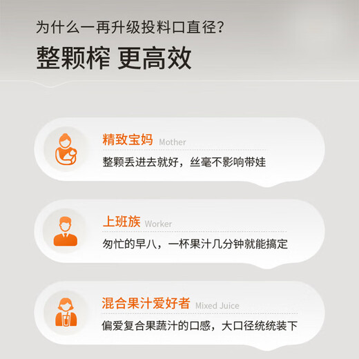九阳原汁机家用榨汁机 汁渣分离全自动多功能果汁机冷压慢炸DIY冰淇淋机免切整果鲜榨果蔬【国家补贴】 【110mm超大口径】LZ868