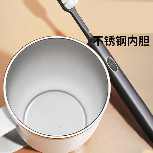 Yakong mouthwash cup, toothbrushing cup, household toothbrush cup, dental cylinder, stainless steel wash cup, couple set, children's set, stainless steel white with handle