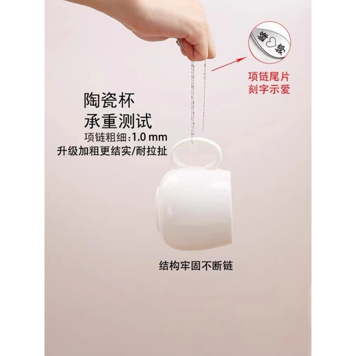 Nilan platinum plain chain PT950 necklace for women 18k gold clavicle chain long and short thin platinum necklace platinum melon seed chain (PT950) 40cm