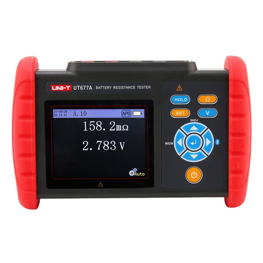 UNI-T UT677A Batterie Testeur de résistance interne haute précision Testeur interne Testeur Batterie Lithium Battery Temperature Temperature Mesurement Ut677A +
