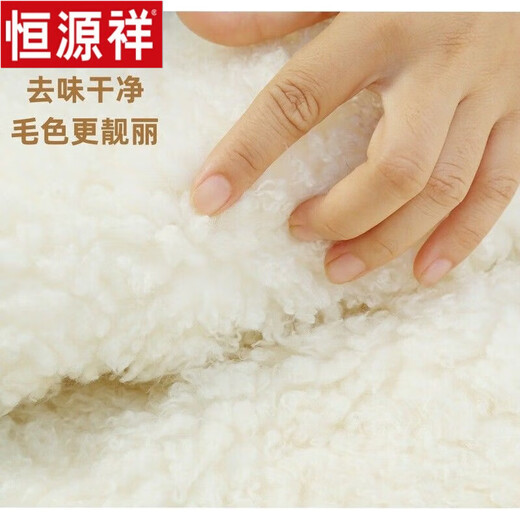恒源祥羊皮大衣男羊毛皮毛一体外套真皮草加厚棉衣冬季保暖登山防寒大衣 羊皮派克服【搭配黑狐狸毛领】带内衬 XL 【100-120斤】