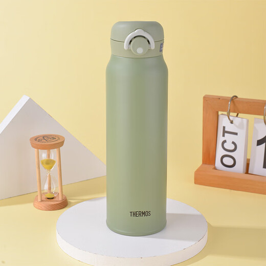 Termoscientista de acero inoxidable Copa Termos Termos Simple Portable Men and Women's Water Cup JNR-751KKI Aguacate Green 750ml