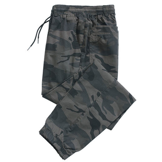 NanYUQIU (NANYUQIU) spring, summer and autumn elastic pants for men loose and versatile trendy foot-length camouflage workwear casual pants for men 826 spring and autumn clothes thick four-pocket foot-length pants 185 (160Jin[Jin equals 0.5 kg]-180Jin[Jin equals 0.5 kg])XXXL