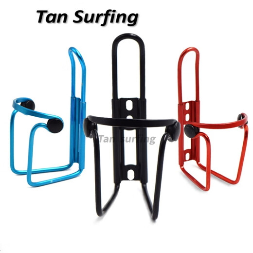 He Jian Gong Bicycle Water Bottle Rack Road Bike Aluminum Alloy Water Bottle Rack Water Cup Rack Universal Cycling Equipment Mountain Bike Accessories Double Bead Black Aluminum Alloy Water Bottle Rack