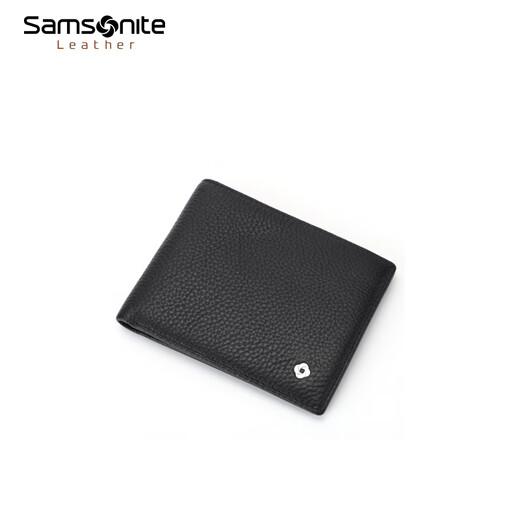 Samsonite 520 Geschenk Geldbeutel 2024 Neues Männer Kurzer Multi-Card-Kartenkoffer integrierter Geldbeutel TK7 TK7X09001 kann den Führerschein für den Führer
