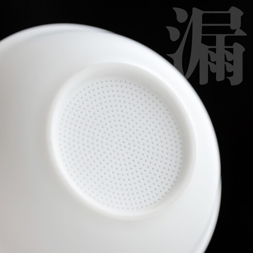 SUSHI CERAMICS plain-fired white porcelain Kung Fu tea set Dehua China white gift ceramic tea set tea cup tea cover J0444