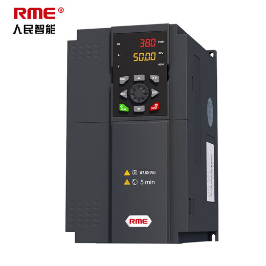 Shanghai People's three-phase inverter 380V heavy-duty motor fan water pump high-power frequency converter 18.5KW