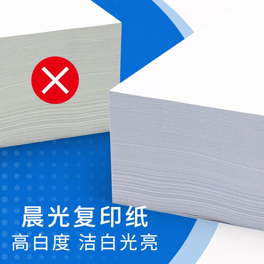 晨光（M&G）a4打印纸a4复印纸a4纸a4纸70g/80g单包双面打印纸整箱白纸草稿纸学生办公用纸a3打印纸 【体验装】80g/A4/100张