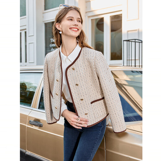 Betu women's autumn new shirt French detachable ribbon versatile long-sleeved shirt for women 2309T46 off-white S (off-white pre-sale 04/03 shipment)