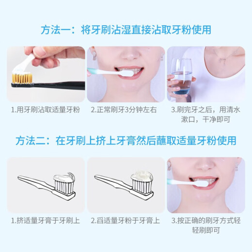 Diwang Dr.wlen tooth cleaning powder teeth whitening pearl tooth cleaning powder smokers smoke tartar smoke stain whitening agent