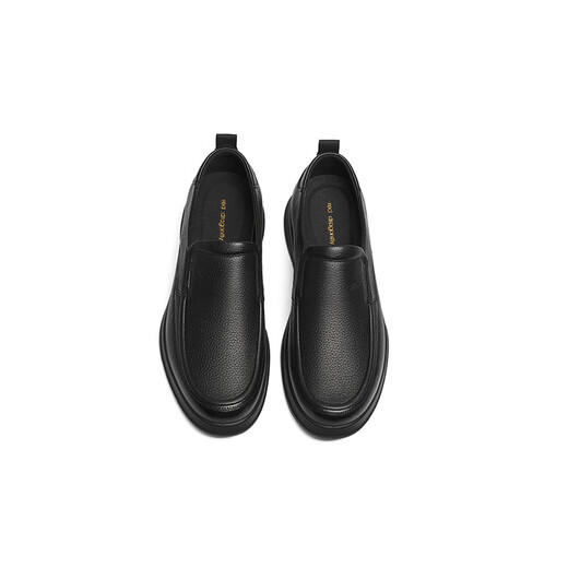 Red Dragonfly Linksmonat Casual Lederschuhe 2025 Frühlings-Herren-Gelegenheitsschuhe mittleren und älteren Schuhe WTA15124 Black 38