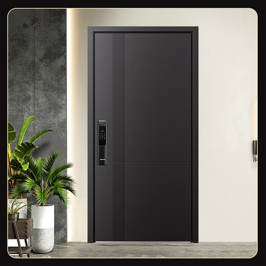 
OUDILE (OUDILE) 031 Hidden and high-level A security door entrance door villa door +2150*1050+visible cat eye lock