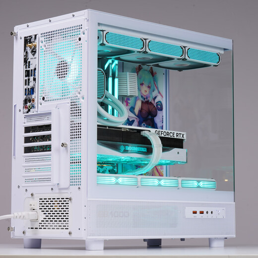 Peninsula Iron Box (PADO) Yinglong 360 White Sea View Room ATX Desktop Computer Main Case (No A-pillar/Supports 360 water cooling/9 fan positions/4090 graphics card)