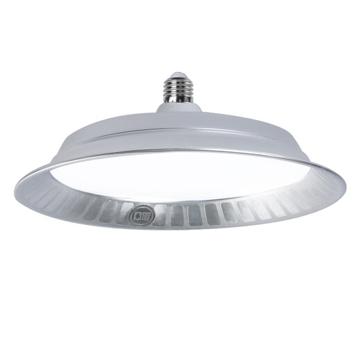 Yaming Lighting LED waterproof dustproof industrial and mining lamp 100w fresh light filling chandelier workshop ceiling warehouse lamp spiral e27 YM-854 lens model UFO 150W white light