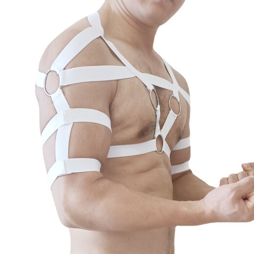 男士内裤丁字裤变态绑带诱惑男专用gay制服激情挑逗血滴子透视挑 黑色 均码