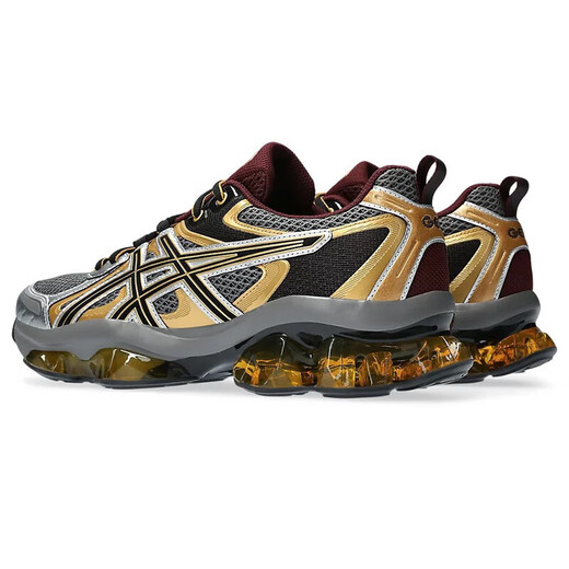 亚瑟士（asics）GEL-QUANTUM KINETIC 男士复古运动休闲鞋舒适减震耐磨跑步鞋 银黑1203A270.022 标准42.5/US9