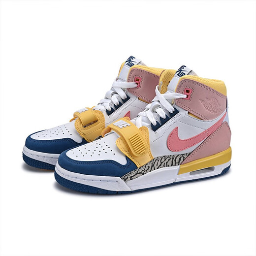 Nike (Nike) Damenschuhe Air Jordan (GS) AJ312 Frauen Neujahrs-Casual High-Top-Basketballschuhe FD9909-161 Pink White 38