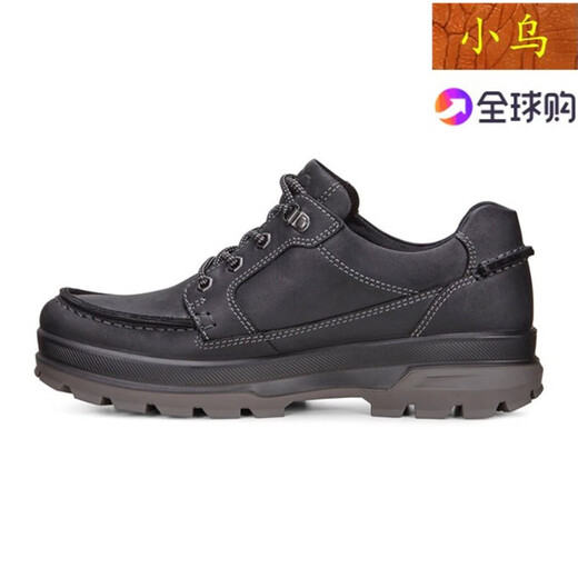 ECCO Xiaowu ECCO men's shoes 838004 comfortable low-cut lace-up waterproof outdoor casual shoes 838004-02001 40