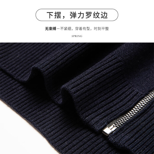 Shanshan [verdickt] 100% reine Strickjacke für Männer -Strickjacke im Herbst und Winter New Herren Casual Strick Jacke für Männer mittelgrau 3xl (190/104a)