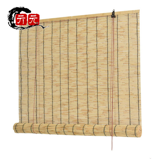 Curtains Partition Curtains Reed Curtains Straw Curtains Retro Decorative Bamboo Curtains Roller Curtains Sun Shade Curtains Lifting Door Curtains Partition Decoration Reed Curtains Customized <Customized size options>