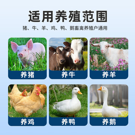 Xiongmu water-soluble mold removal agent for veterinary pregnant animals, corn, cattle, sheep, sows, poultry, chicken and duck feed additives, 2 bags of biological mold removal