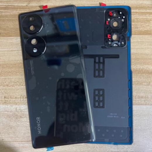 Honor 70 is suitable for original mobile phone back cover 70pro glass back screen battery back case replacement rear screen Honor 70 black jade green back cover with mirror