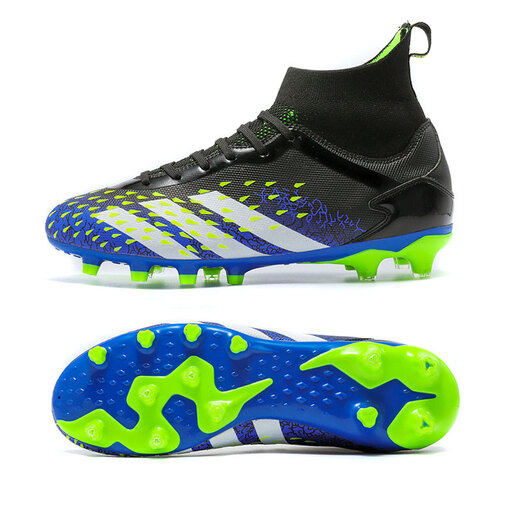 Messi Limited Edition Football Chaussures pour hommes et femmes Breaking Nails TF Nails Mandarin Duck Ag Little Plum Campus Grass Falcon 22ft Chaussures de formation professionnelle Primaire et secondaire Chaussures Broken Broken Nails 41