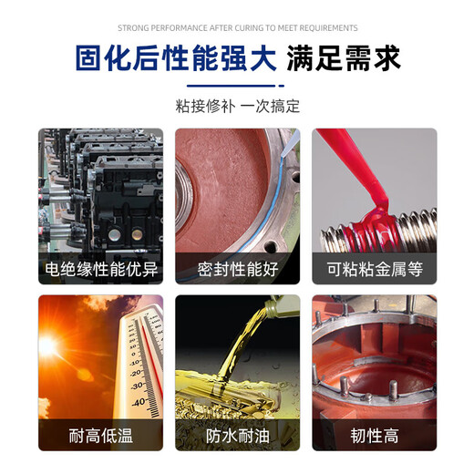 可赛新1587耐高温透明硅橡胶金属平面密封剂发动机汽修防水密封胶 1592 红色 310ml 一支装