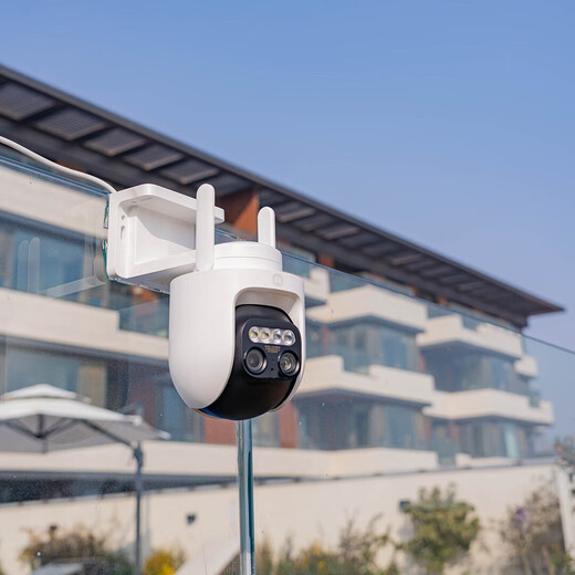 
Xiaomi outdoor camera CW700S dual 4-megapixel home monitoring 9x zoom camera Full color night vision Human/car shape detection Sound and light alarm Two-way voice Xiaomi outdoor camera CW700S+128G card